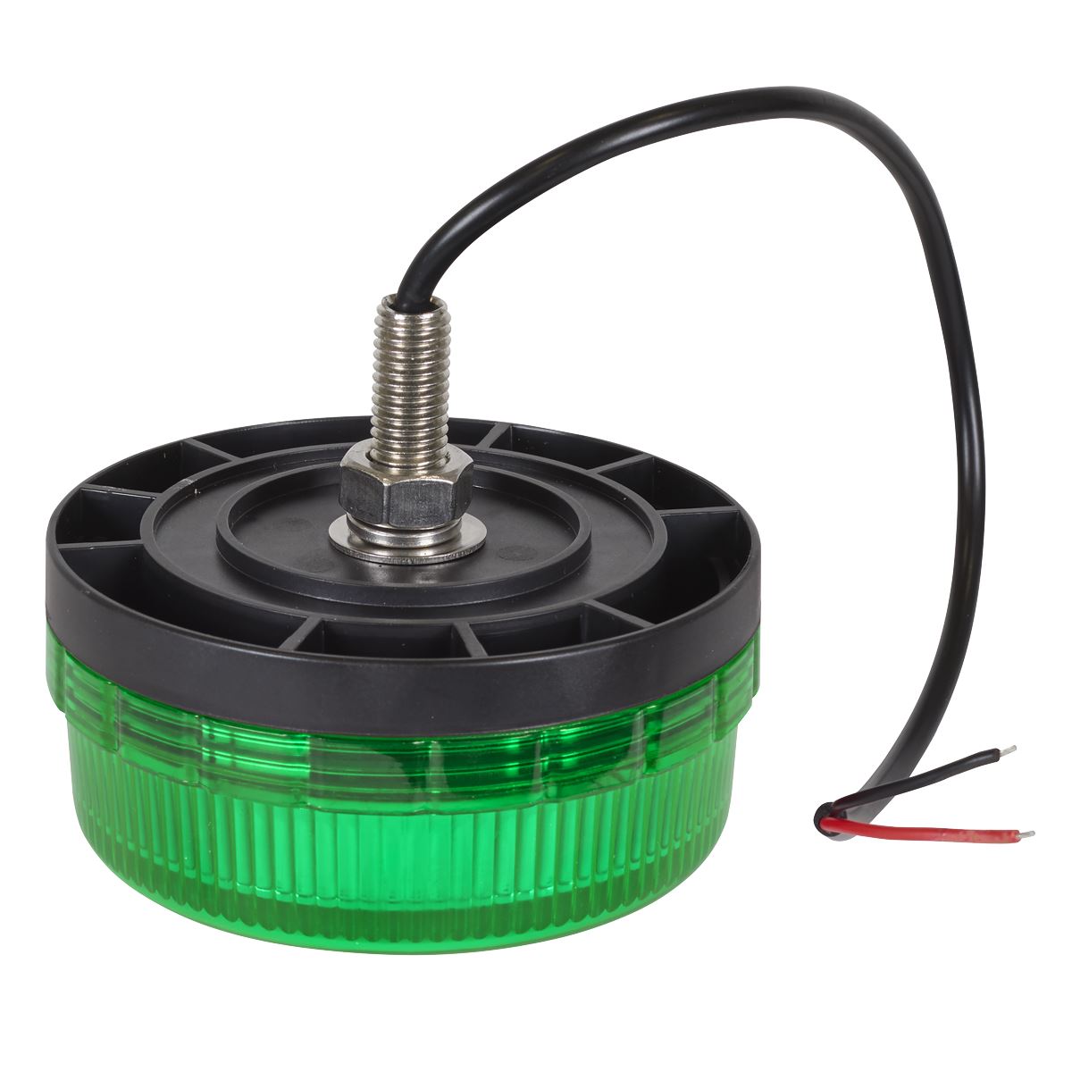 Sealey SMD LED Rotating Flashing Warning Beacon with 12mm Bolt Fixing - 12/24V