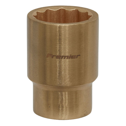 Sealey Socket 22mm 1/2"Sq Drive - Non-Sparking WallDrive NS055