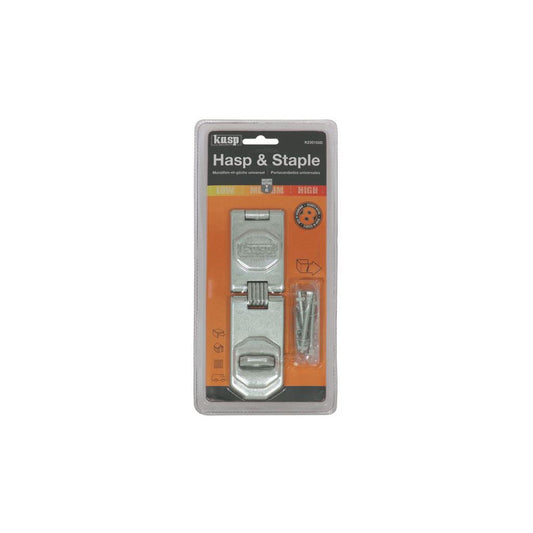 Kasp 230 Hasp & Staple 155mm K230155D