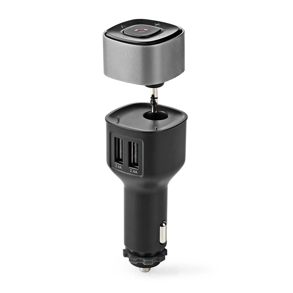 Nedis Bluetooth Car Multi Adapter for Streaming audio, Charging and Hands Free
