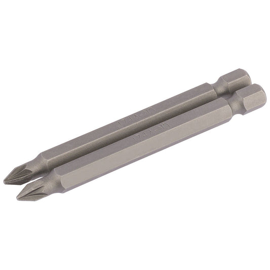 Draper 64311 No.1 1/4" Hex. PZ Type Insert Bit 75mm Long x 2