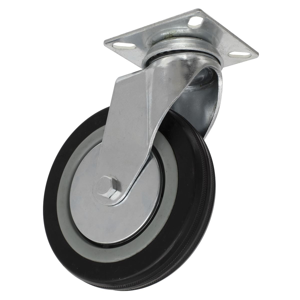 Sealey Castor Wheel Swivel Plate 125mm SCW1125SP