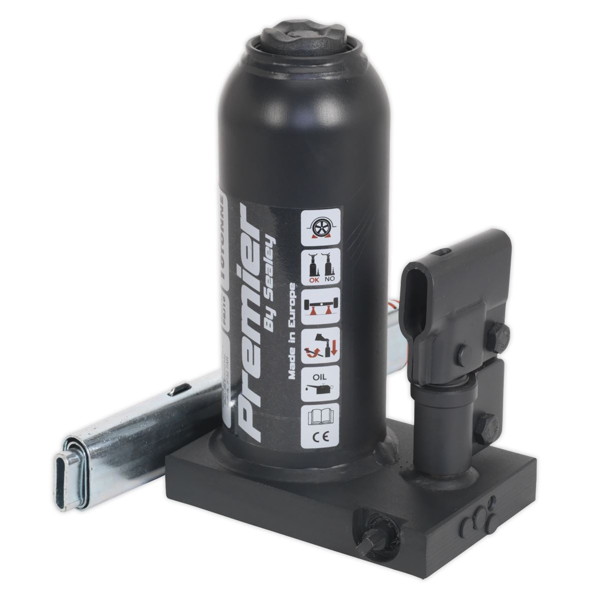 Sealey Premier Bottle Jack 10 tonne PBJ10