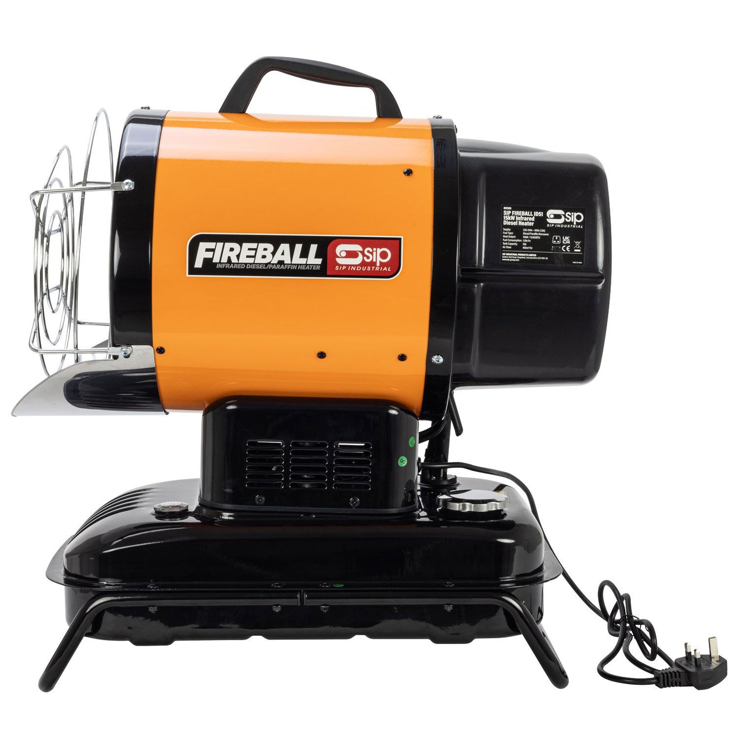 SIP FIREBALL ID51 15kW Infrared Diesel/Paraffin Heater
