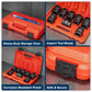 Sealey Premier Impact Socket Set 1"Sq Drive 8pc AK889M