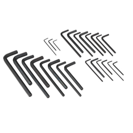 Sealey Hex Key Set 25pc S0465