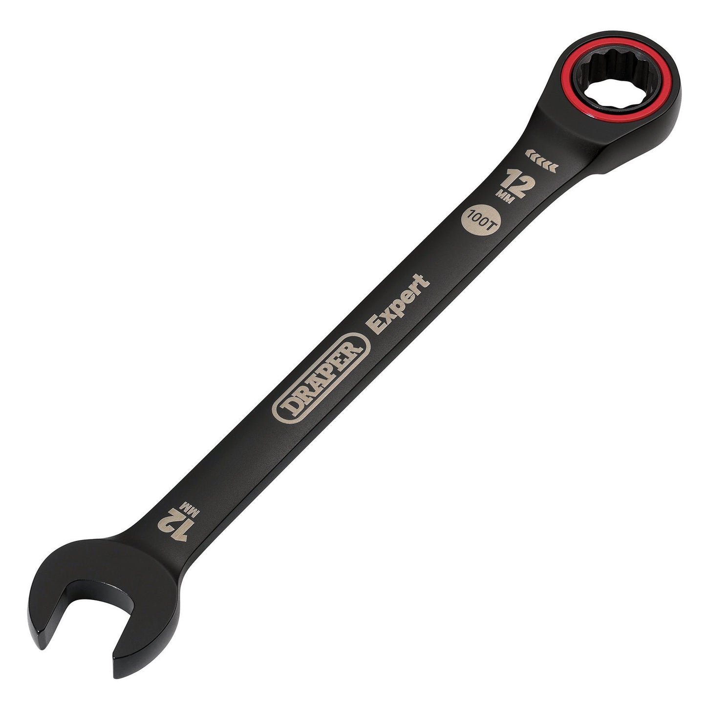Draper 12mm Ratcheting Spanner 8241MM/BK - 03883