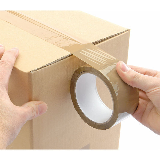 Draper 1x 66mx50mm Packing Tape Roll Garage Professional Standard Tool 63388