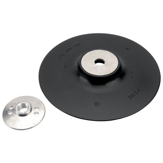 Draper 1x 180mm Grinding Disc Backing Pad Garage Professional Standard Tool - 45976