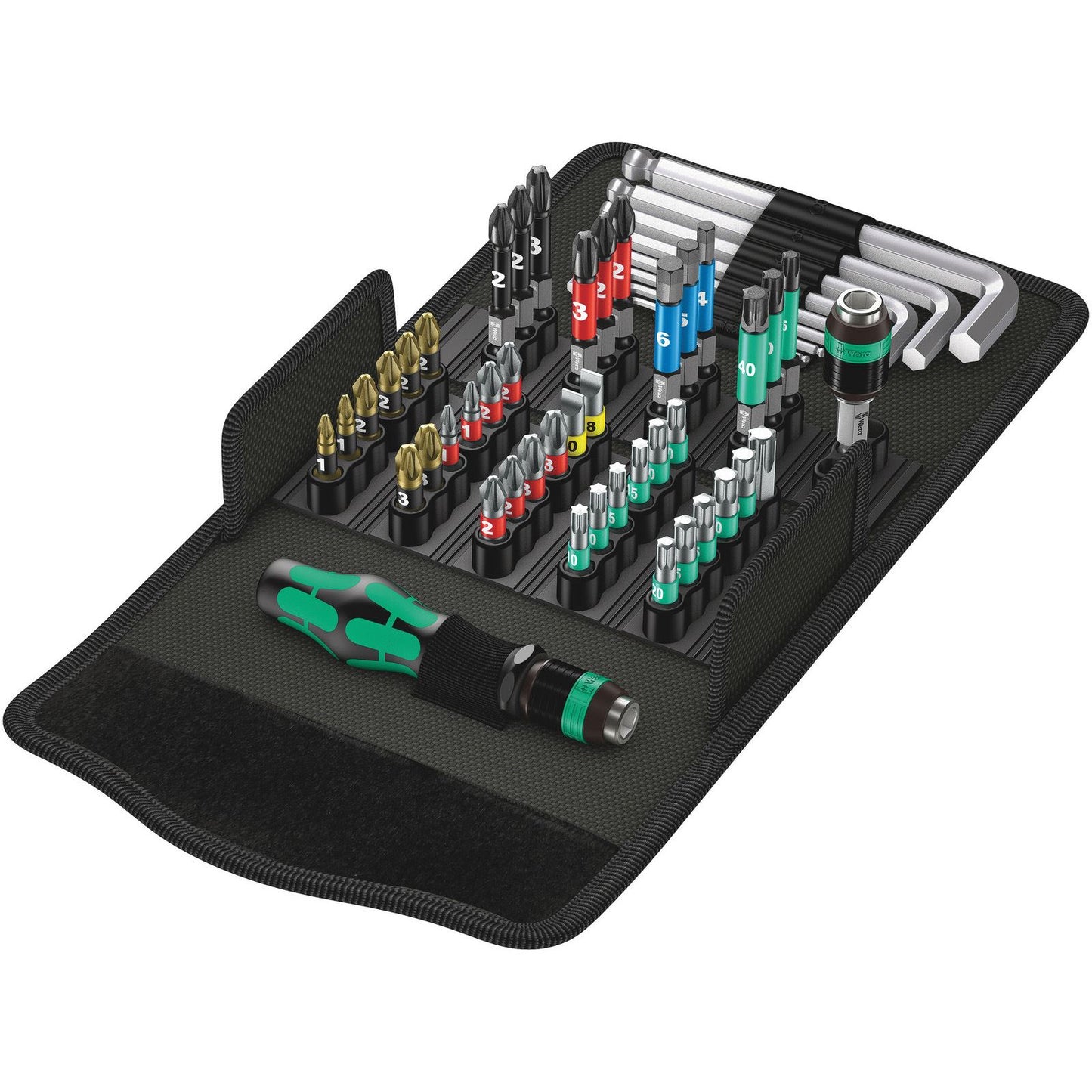 Wera K'Form Kompakt 100 Screwdriving Service Kit 52Pc 057460