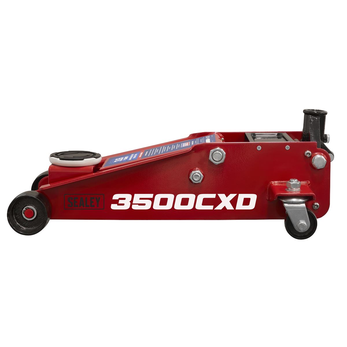 Sealey Trolley Jack with Super Rocket Lift 3.5 Tonne 3500CXD