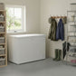 Baridi Freestanding Chest Freezer 254L Capacity - White DH258