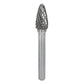 Sealey Tungsten Carbide Rotary Burr Arc Round Nose 10mm SDB05