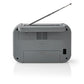 Nedis FM Radio Portable AM/FM Battery Powered/Mains Powered Analogue 1.8W - RDFM1330GY