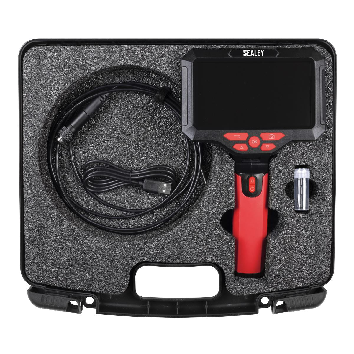 Sealey Video Borescope 3.9mm Camera & 5" Screen VS8117
