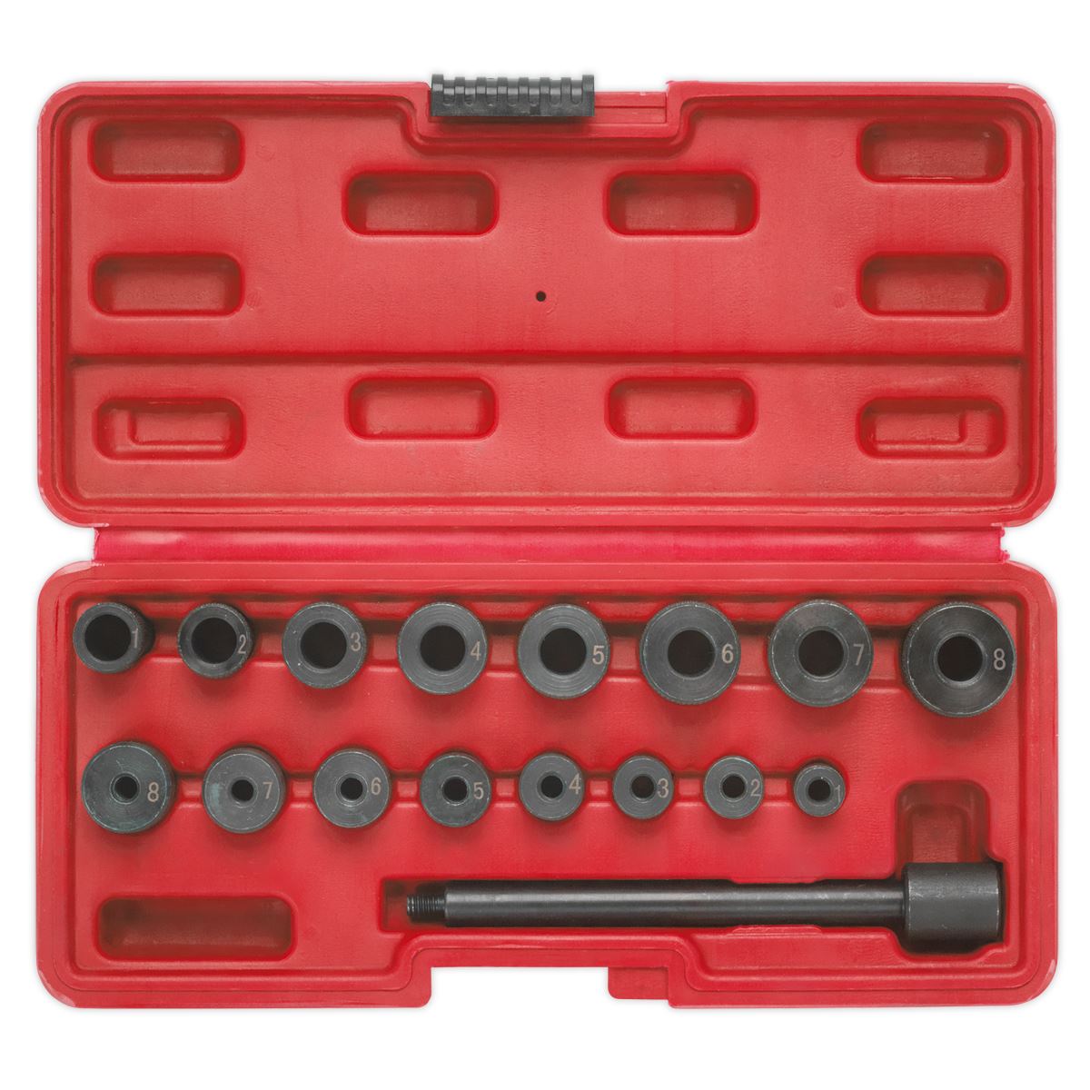 Sealey Universal Clutch Aligning Tool Set 17pc AK710