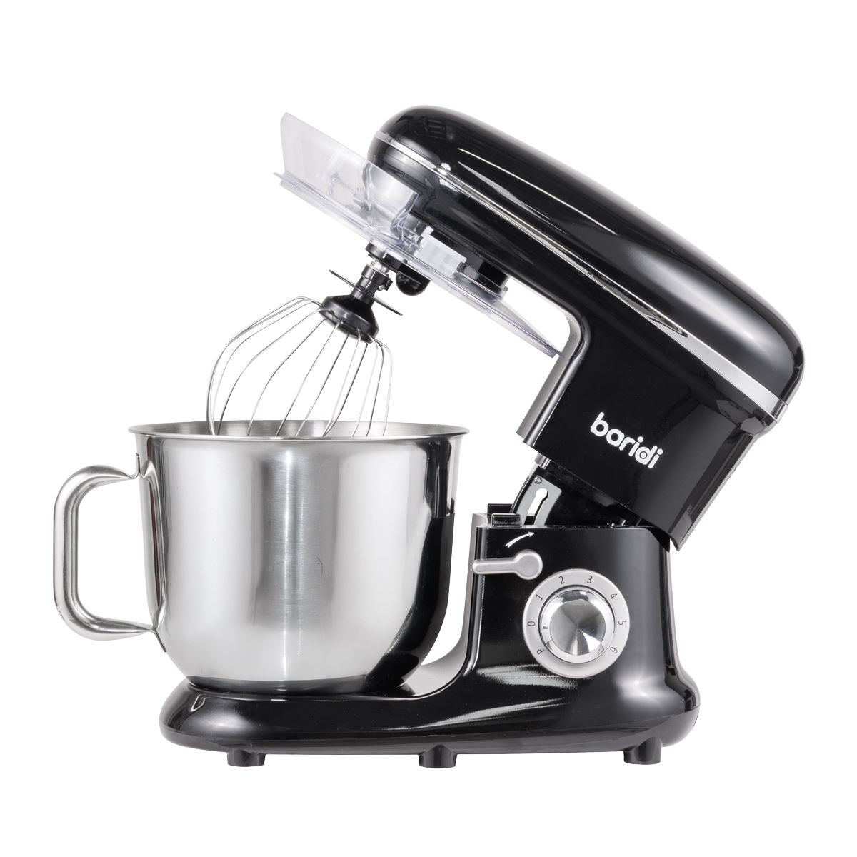 Baridi 1500W Stand Mixer with Accessories 6L - Black DH173