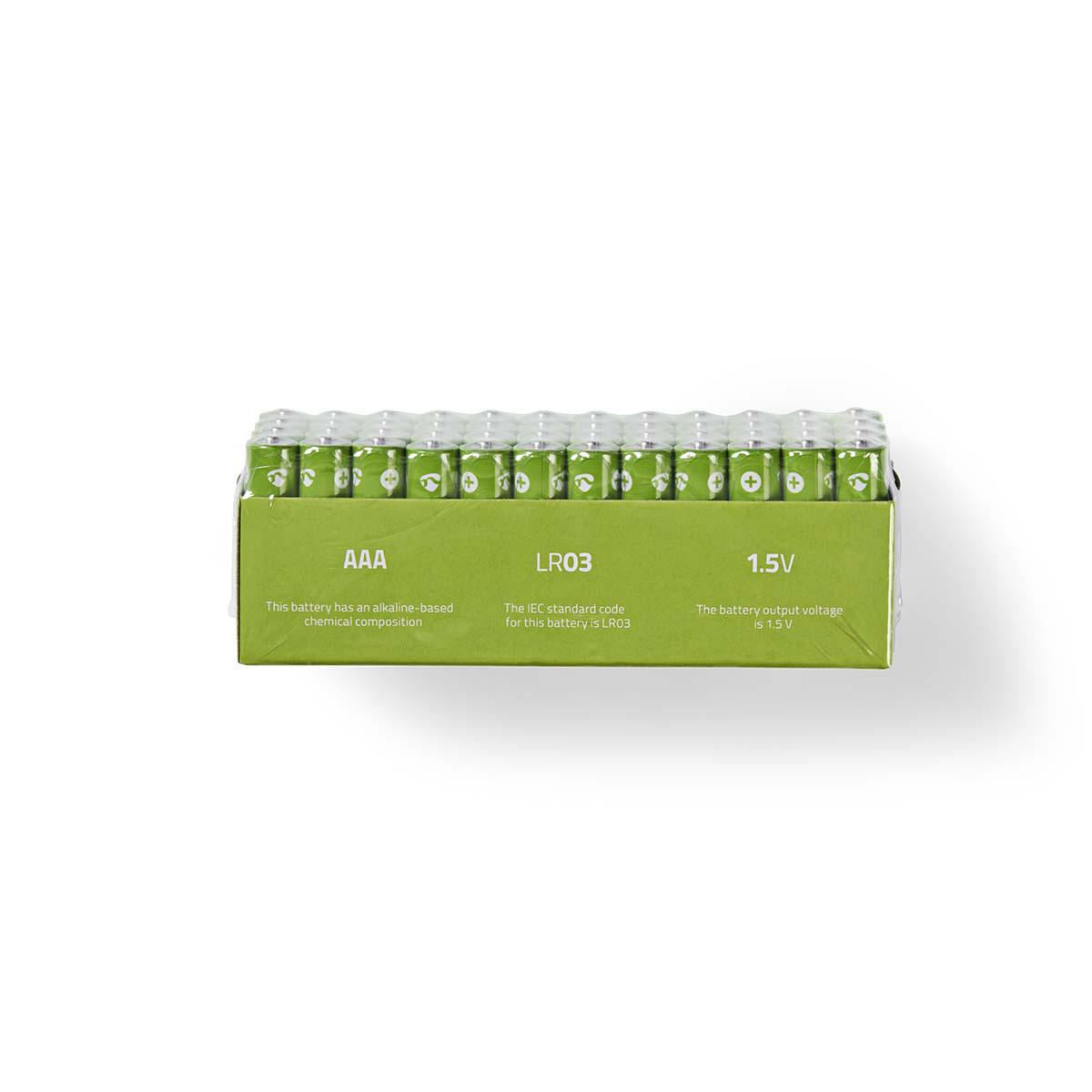 Nedis Alkaline Battery AAA 1.5V 48 pieces Box BAAKLR0348BX