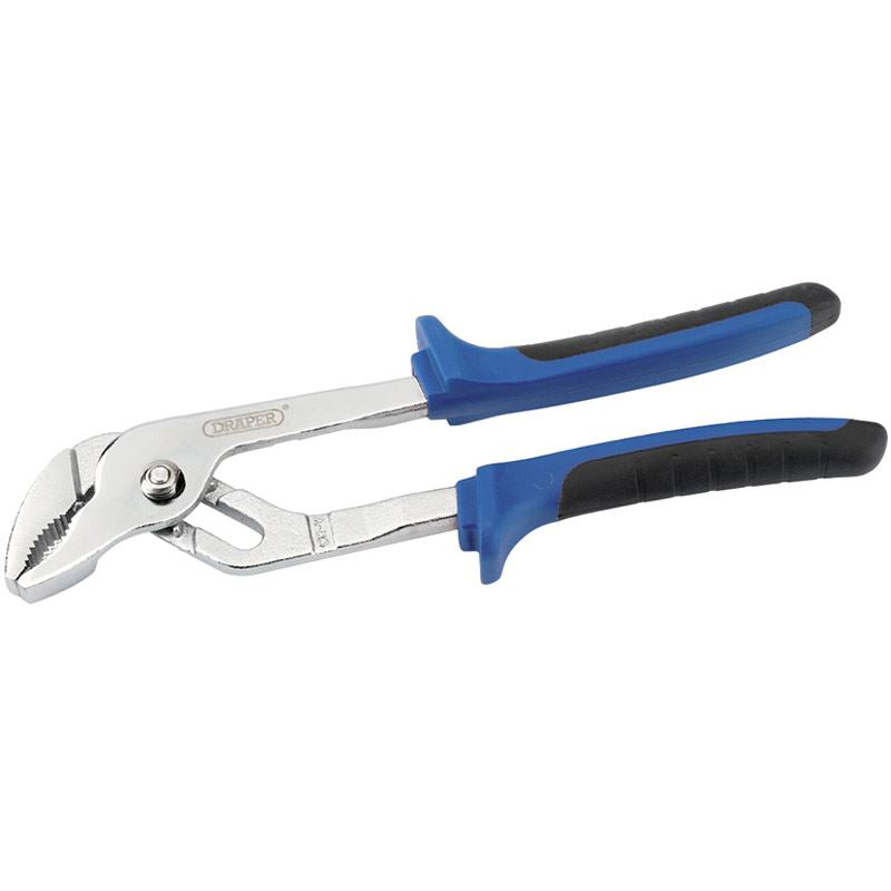 Draper 240mm 33mm Capacity Soft Grip Waterpump Pliers Professional Tool 45362
