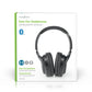 Nedis Wireless Headphones Bluetooth® Over-ear Black - HPBT1201BK