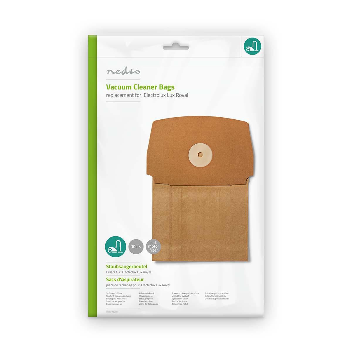 Nedis Vacuum Cleaner Bag Electrolux Lux Royal DUBG115ELE10
