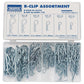 Draper R-Clip Assortment (150 Piece) HAIRP/150 - 56376