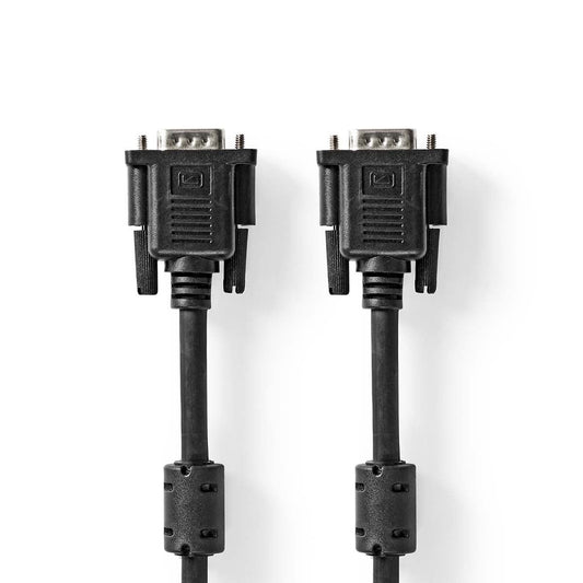 Nedis VGA Cable VGA Male VGA Male Nickel Plated Maximum resolution 1280x768 5m