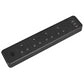 Sealey Extension Cable 2.6m 4 x 230V + 2 x USB Sockets - Black EL34USBB