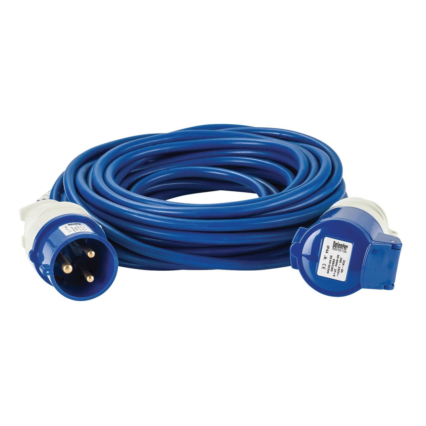 Defender E85237 230V Arctic Extension Lead, Blue, 2.5mm�, 32A, 14m