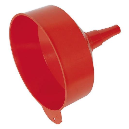 Sealey Funnel Large 250mm Fixed Spout with Filter F3