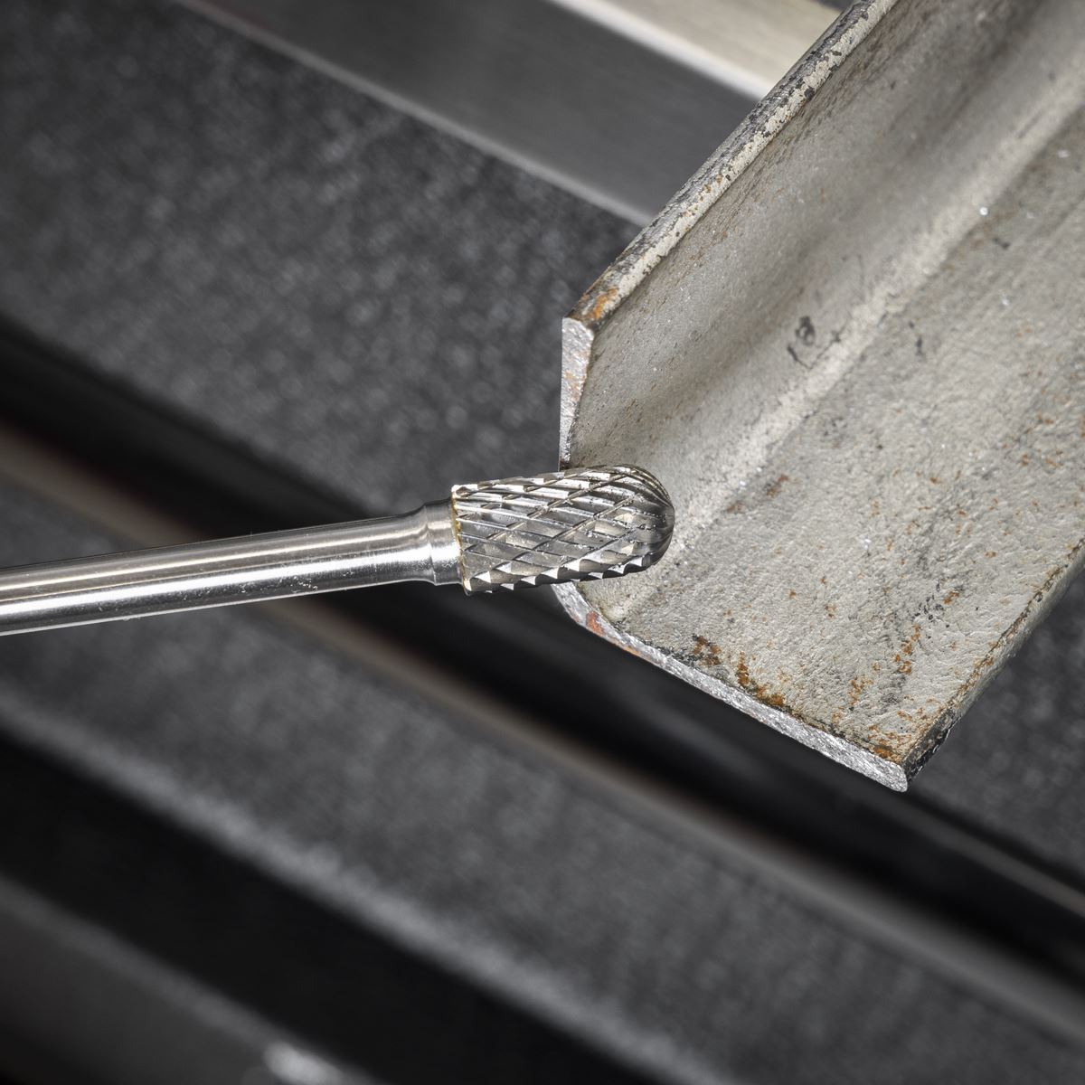 Sealey Tungsten Carbide Rotary Burr Set Extra-Long 5pc SDBK5XL