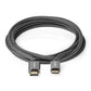 Nedis High Speed HDMI Cable HDMI Connector to HDMI Mini Connector Gun Metal Grey - CVTB34500GY20