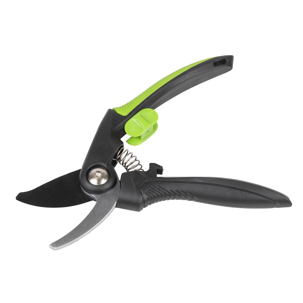 Sealey Bypass Secateurs, Soft Grip Handle, Safety Lock Carbon Steel Blade, 208mm