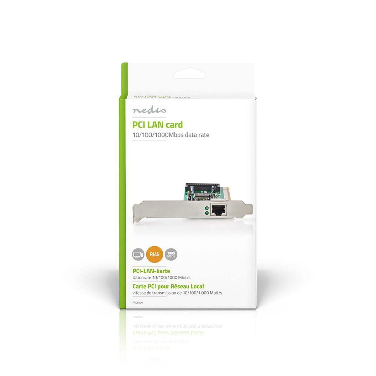 Nedis Network Card RJ45 to PCI 1 Gigabit PNCD100
