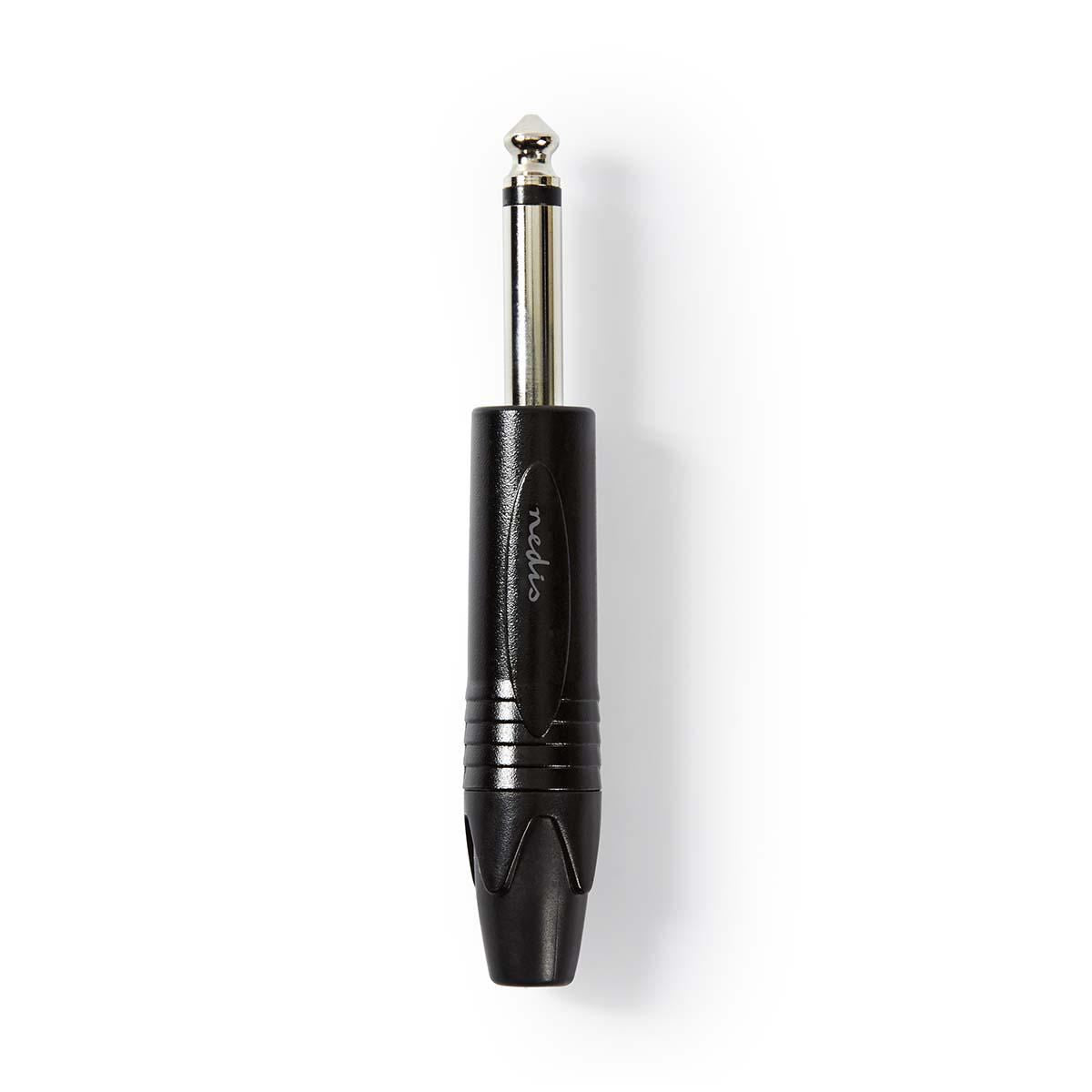 Nedis Audio Connector Mono 6.35mm Male Black COTP23900BK
