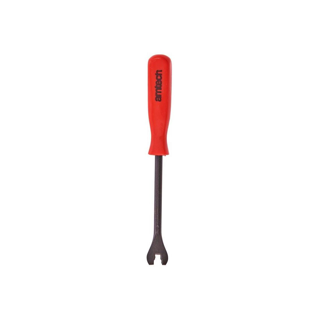 Car Door Upholstery Trim Clip Remover Plastic Fastener Steel Shaft Pry Bar Tool - S2750