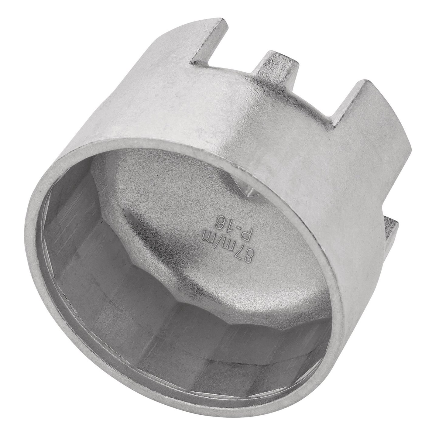 Draper Oil Filter Wrench, 1/2" Sq. Dr., 87mm/16 Flutes