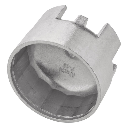 Draper Oil Filter Wrench, 1/2" Sq. Dr., 87mm/16 Flutes