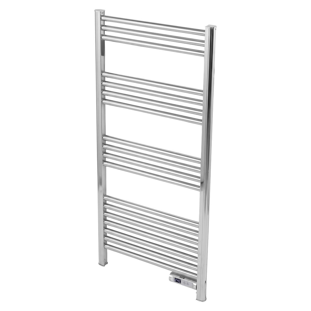 Baridi Electric Heated Towel Rail 1085 x 535mm with LED Display � Silver DH372