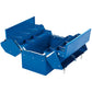 Draper 18" 460mm Metal Barn/Cantilever Toolbox Tool Box/Chest/Tray Blue 48566