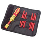 Draper Tools Expert Nine Piece VDE Torque Screwdriver Set Spare Blades 65372