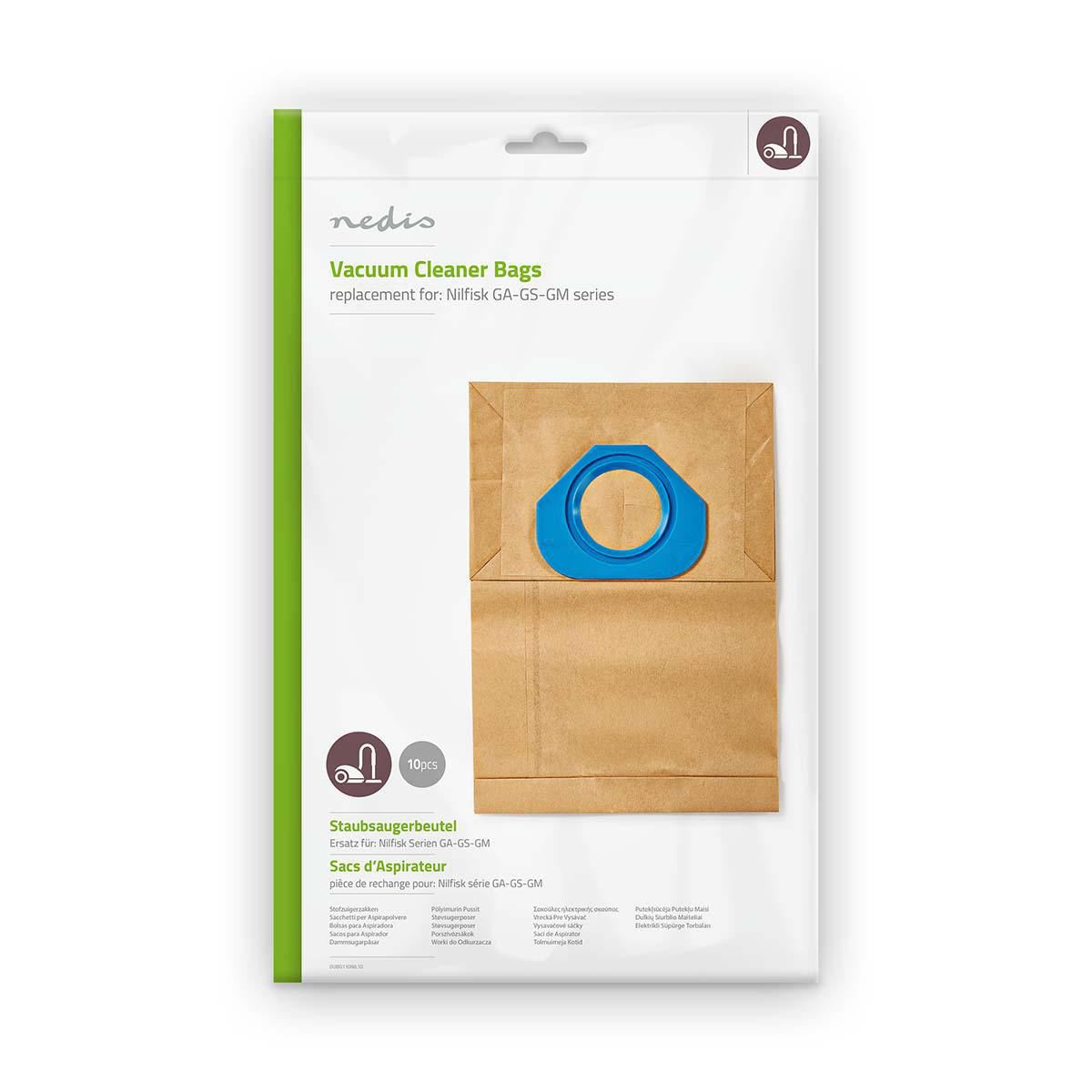 Nedis Vacuum Cleaner Bag Nilfisk GA-GS-GM series DUBG110NIL10