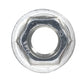 Sealey Flange Nut Serrated M5 Zinc Pack of 100 FN5