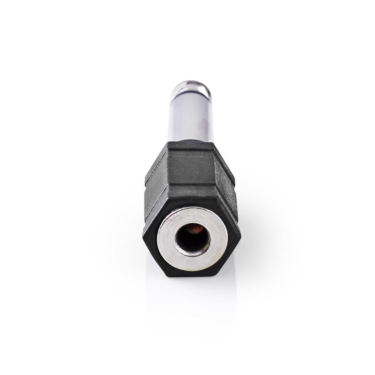 Nedis Mono Audio Adapter 6.35mm Male to 3.5mm Female 10 pieces Black CAGP23929BK