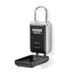 Nedis Vault Key Safe Combination Dial Lock Indoor and Outdoor Black/Silver