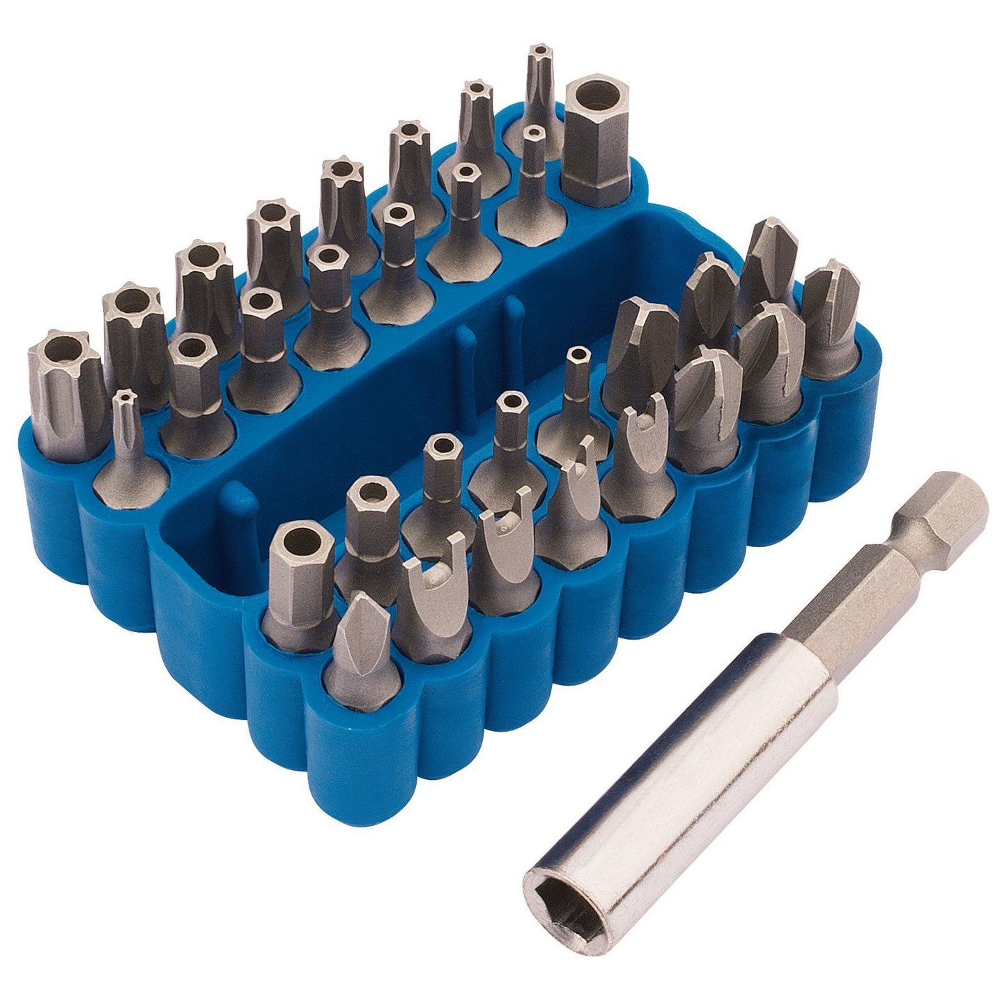 Draper 82406 Security Bit Set - Silver (33-Piece) 33 Pieces
