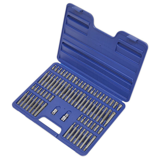 Sealey TRX-Star/Sec TRX-Star/Hex/Ribe/Spline Bit Set 74pc 1/2&3/8" AK21974