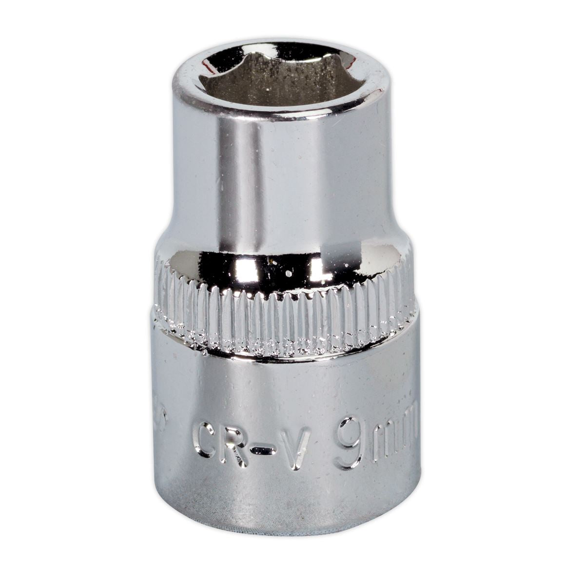 Sealey WallDrive Socket 9mm 3/8"Sq Drive Fully Polished SP3809