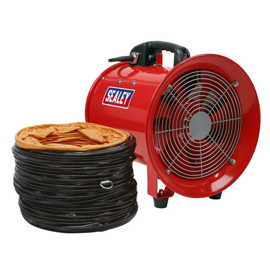 Sealey Portable Ventilator 250mm with 5m Ducting VEN250