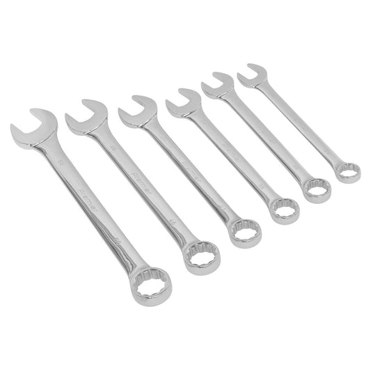 Sealey Combination Spanner Set 6pc Super Jumbo Metric AK6324